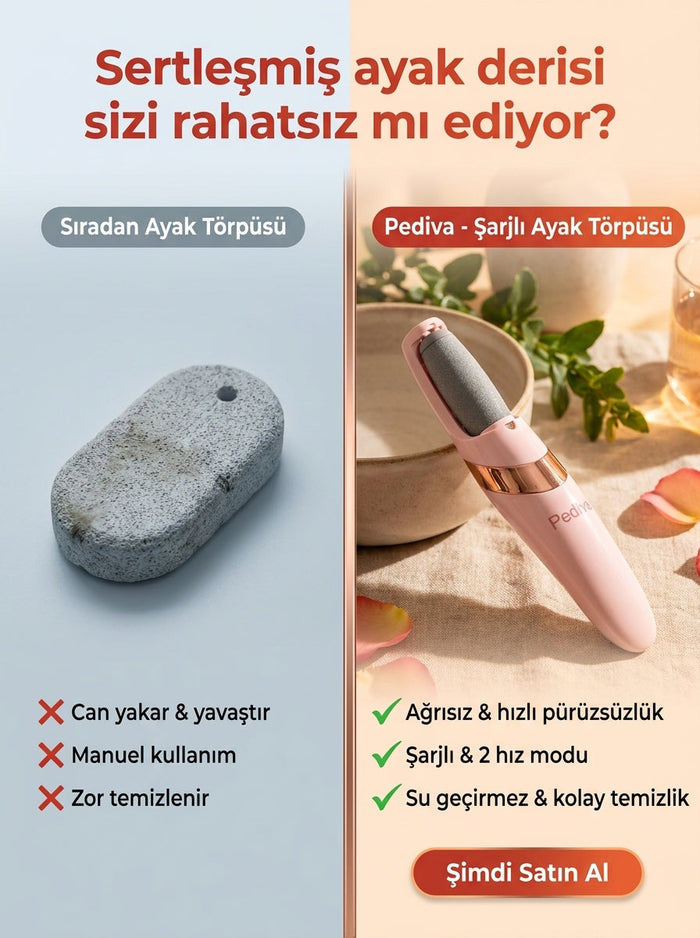 Pediva Şarjlı Ayak Törpüsü 2
