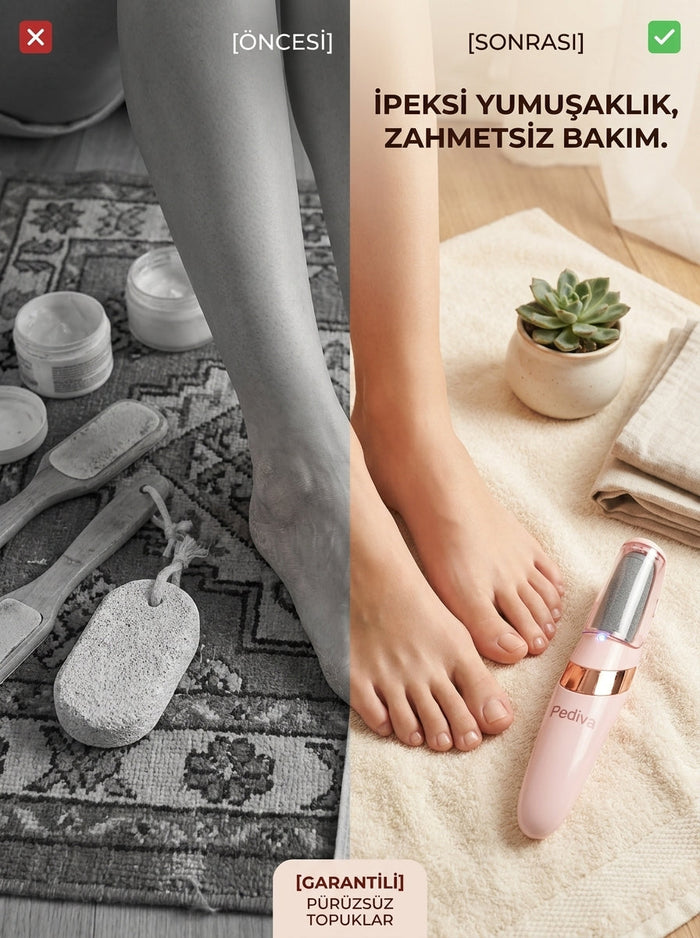 Pediva Şarjlı Ayak Törpüsü 7