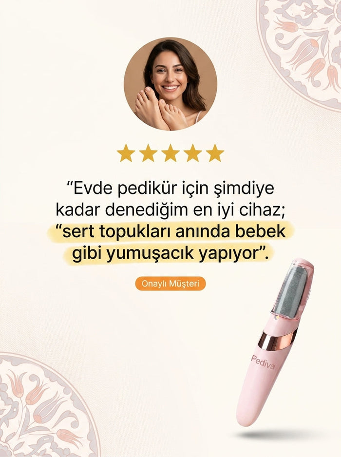 Pediva Şarjlı Ayak Törpüsü 4